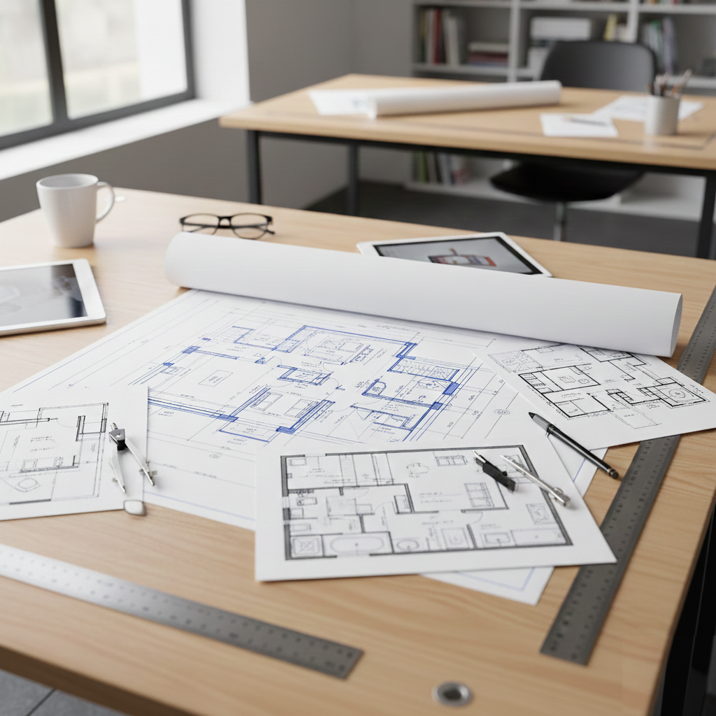 Plans Maitrise d'oeuvre - Auvergne - Riom